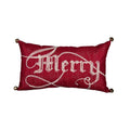 Merry Christmas Pillow 8 By 14 Inch