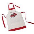 Merry Christmas Truck Embroidered Apron Adults Size 30 By 26 Inch