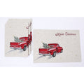 Merry Christmas Truck Embroidered Placemats 14 By 20 Inch Set Of 4