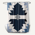 Mesa Geometric Print Shower Curtain 71 X 74