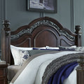 Messina Estates Cognac Queen Poster Headboard