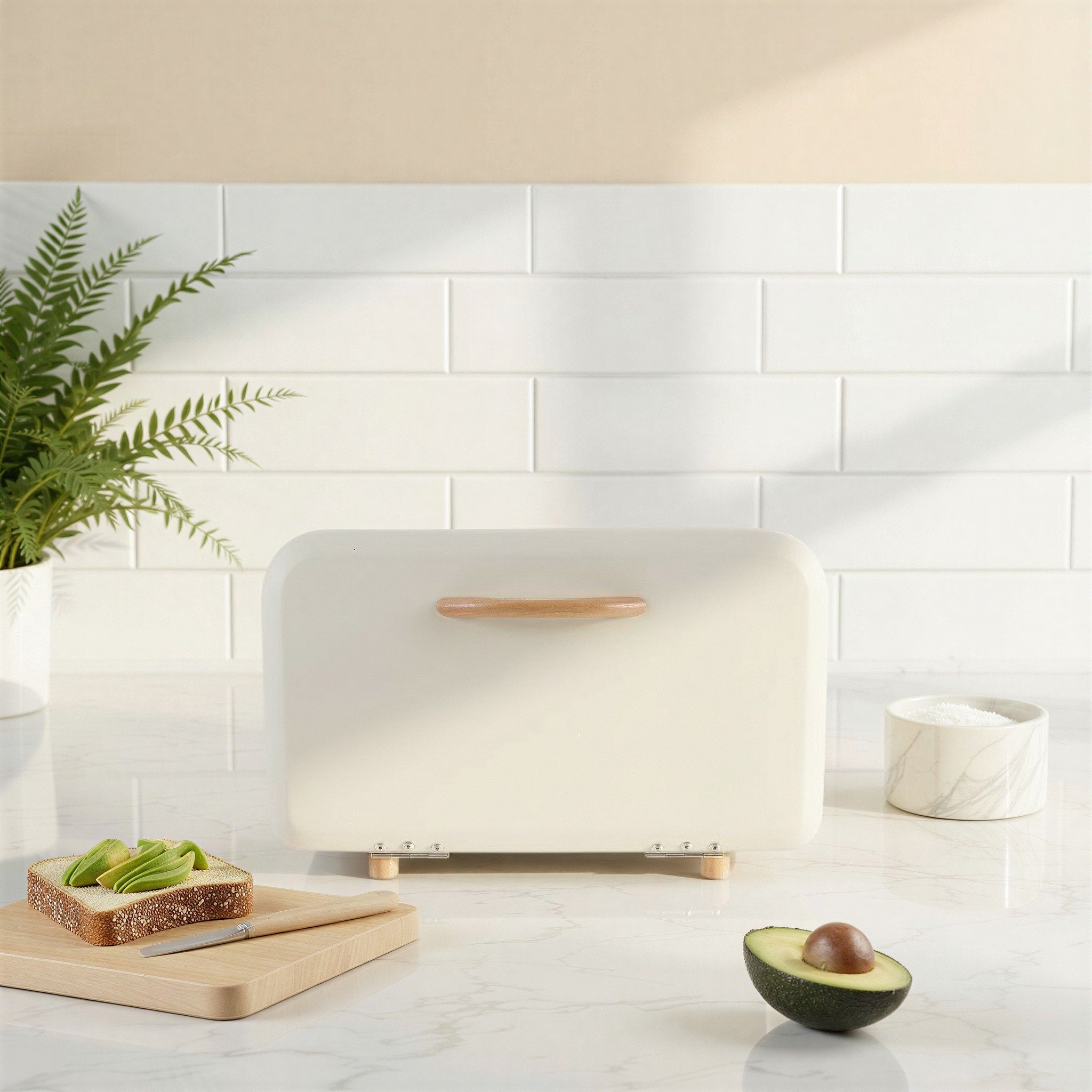 Metal Bread Box 13.75 L X 8.13 W X 9.0 H