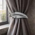 Evideco Metal Feather Tieback With Magnet Plume N A
