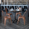Lancaster Home Metal Indoor Outdoor Chair Set Of 4
