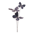 Metallic Butterfly Spray Set Of 6