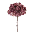 Metallic Hydrangea Flower Stem Set Of 4