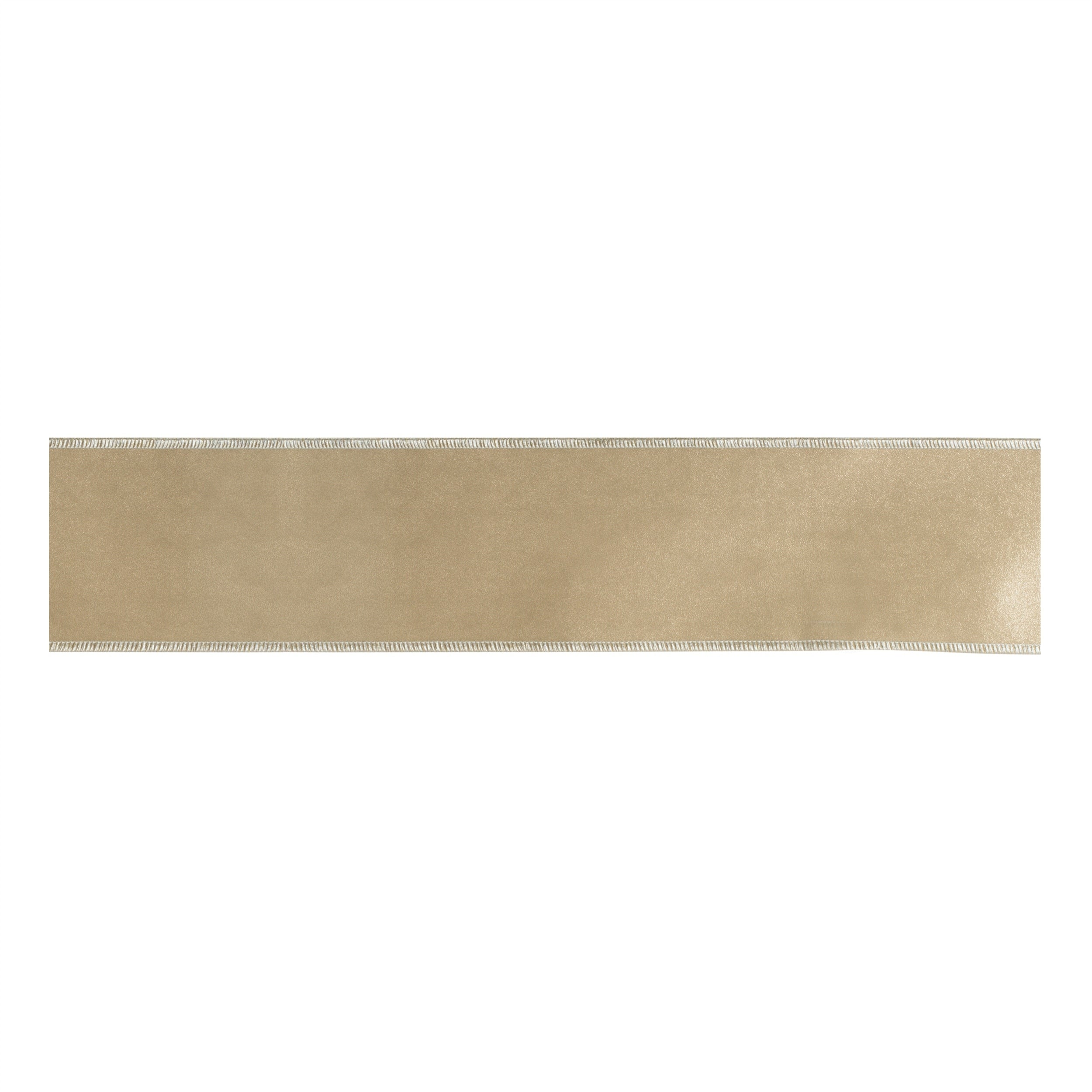Metallic Satin Wired Ribbon 4 X 5 Yds.