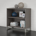Method 2 Shelf Bookcase Cabinet In Cocoa From Office By Kathy Ireland
