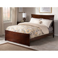Metro Full Traditional Bed With Matching Foot Board In Walnut