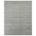 Metro Velvet Hand Knotted Wool Viscose Blue Area Rug