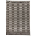 Metro Velvet Hand Knotted Wool Viscose Dark Gray Area Rug 10 X 14