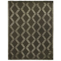 Metro Velvet Hand Knotted Wool Viscose Khaki Area Rug 8 X 10