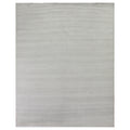 Metro Velvet Hand Knotted Wool Viscose Light Gray Area Rug 8 X 10
