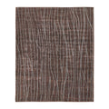 Metro Hand Knotted New Zealand Wool Brown Area Rug