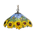 Meyda Tiffany 16 W Wild Sunflower Pendant