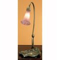 Meyda Tiffany 12615 Stained Glass Tiffany Desk Lamp From The Lilies