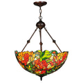 Meyda Tiffany 134531 Lamella 3 Light 20.25 Wide Hand Crafted Pendant