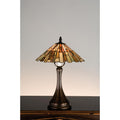 Meyda Tiffany Stained Glass Tiffany Table Lamp From The Jadestone