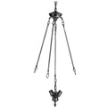 Meyda Tiffany 21032 27 High Three Rod Three Light Inverted Cluster Pewter