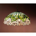 Meyda Tiffany 3 Light 22 Wide Pendant With Handmade Shade