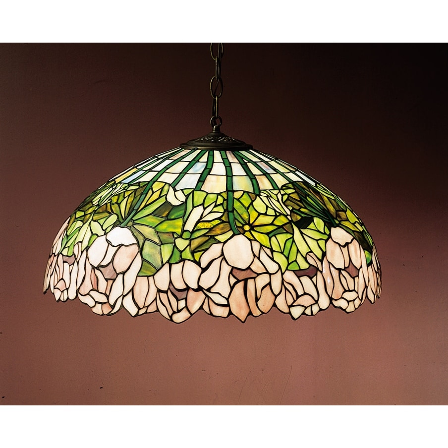 Meyda Tiffany 3 Light 22 Wide Pendant With Handmade Shade