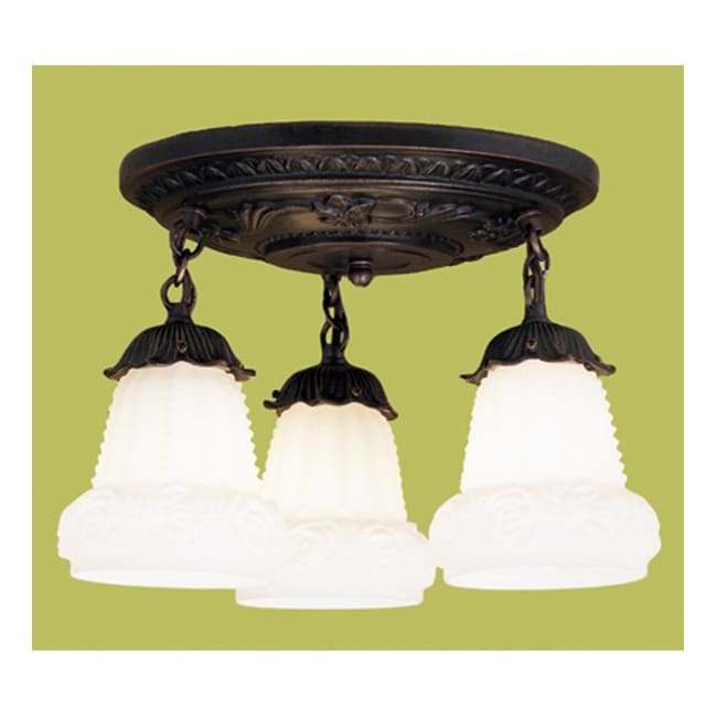 Meyda Tiffany 3 Light 12 Wide Multi Light Pendant With Handmade Shade