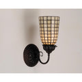 Meyda Tiffany 5 Wide Single Light Wall Sconce With Stained Glass