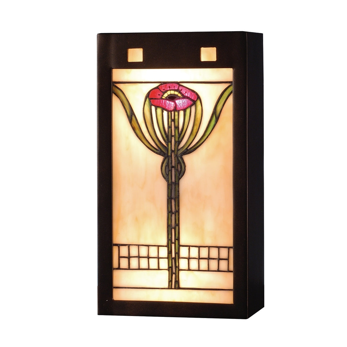 Meyda Tiffany Stained Glass Tiffany Wall Washers Wall Sconce From