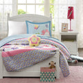 Mi Zone Kids Blooming Butterflies 4 Piece Coverlet Set