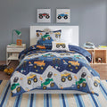 Mi Zone Kids Gavin Blue Printed Comforter Set