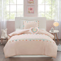 Mi Zone Kids Tanya White Tassel Comforter Set