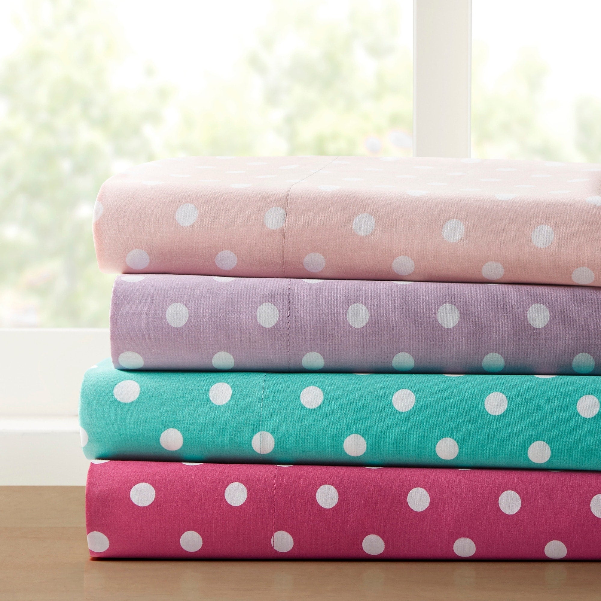 Mi Zone Polka Dot Cotton Sheet Set