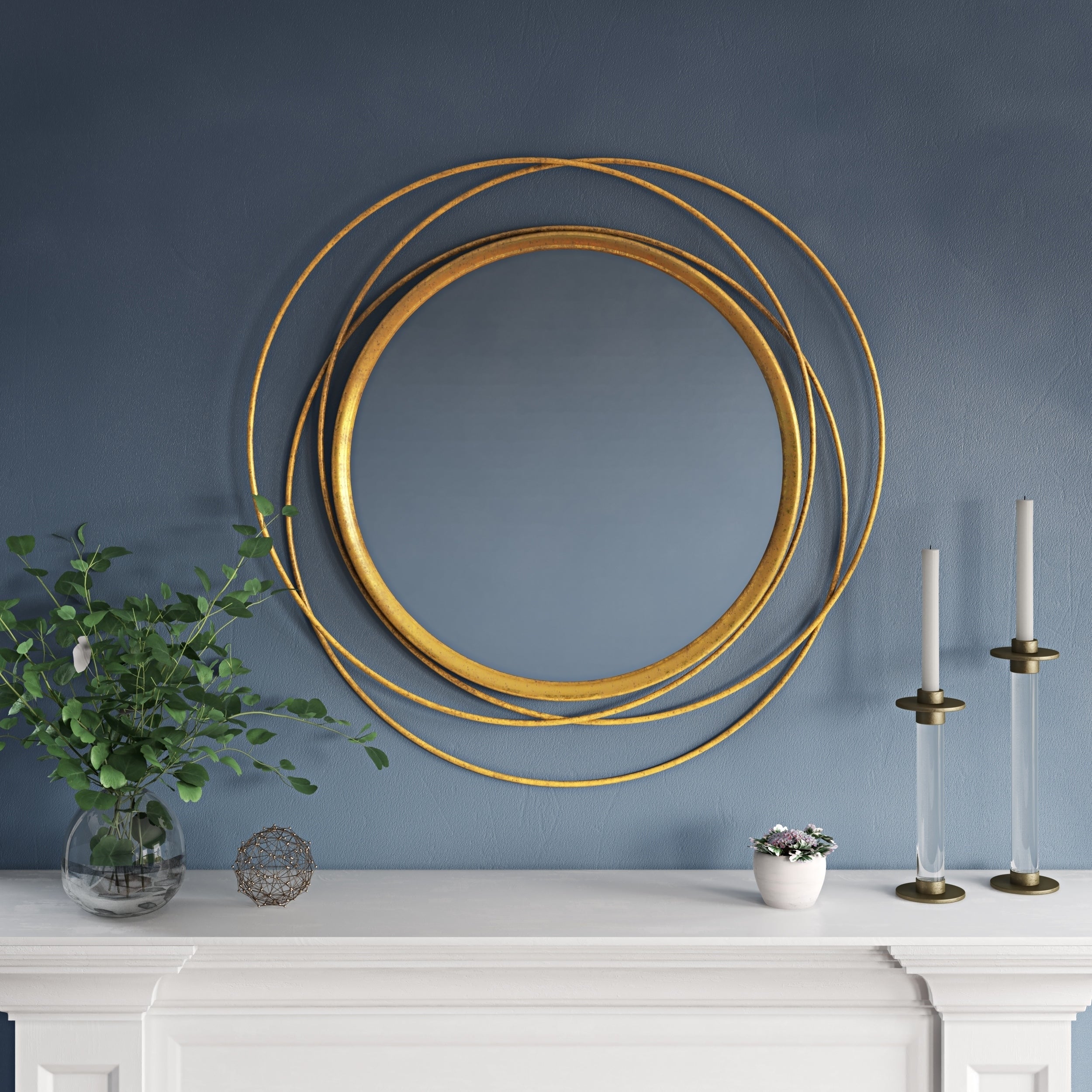 Mia Round Wall Mirror N A