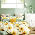 Mia Sunflower 100 Cotton Comforter Set
