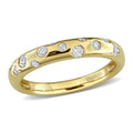 Miadora 1 3Ct Tw Diamond Band In 10K Yellow Gold