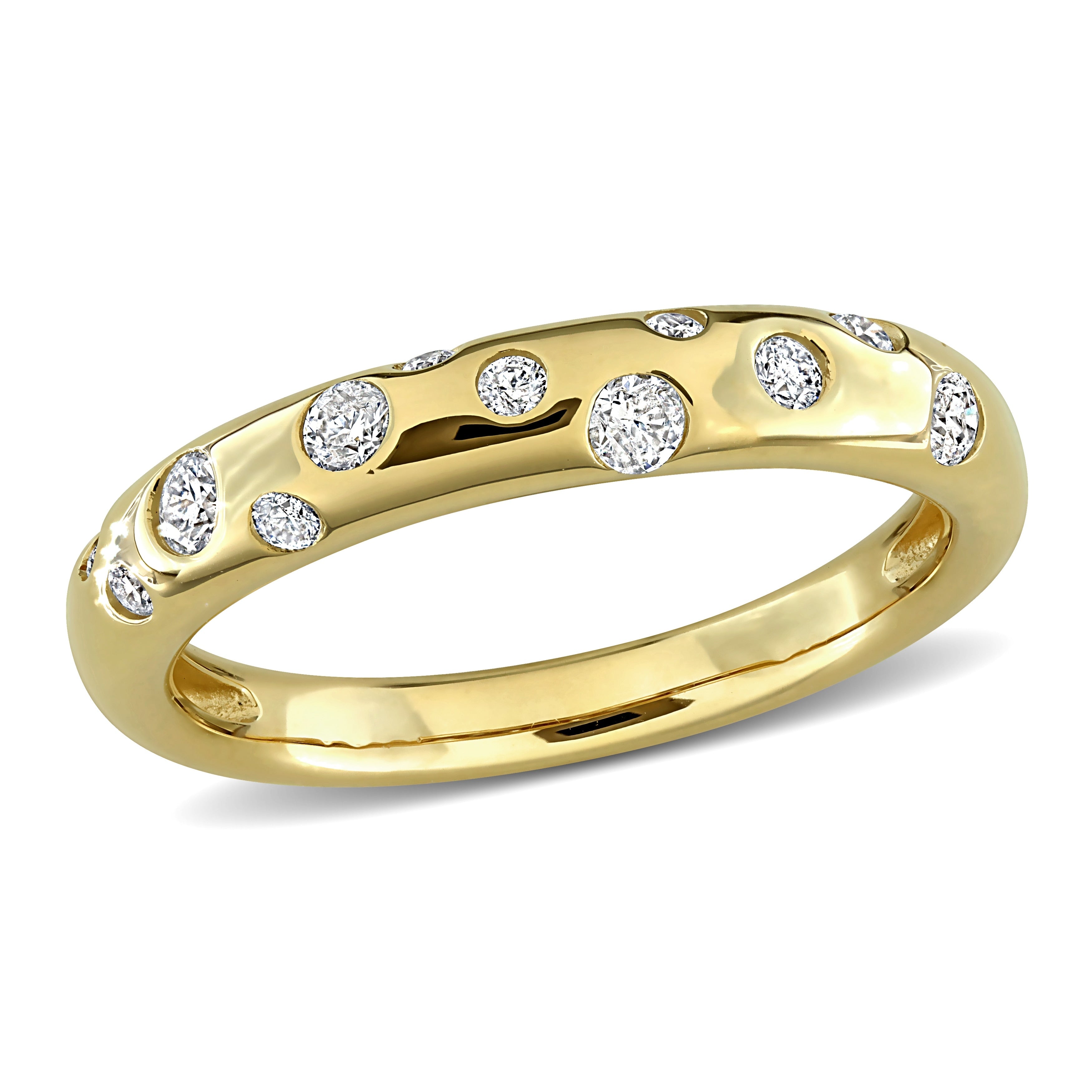 Miadora 1 3Ct Tw Diamond Band In 10K Yellow Gold