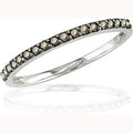 Miadora 10K Gold 1 4Ct Tdw Champagne Diamond Ring