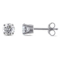 Miadora 14K Gold 3 4Ct Tdw Round Diamond Stud Earrings
