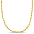 Miadora 14K Yellow Gold 22 Inch Rope Chain Necklace