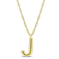 Miadora 14K Yellow Gold J Initial Necklace