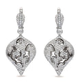 Miadora Signature Collection 18K White Gold 4Ct Tdw Diamond Earrings