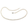Miadora Sterling Silver 5 6 Mm Cultured Freshwater Pearl Necklace 18 Or 24 Inch