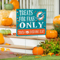 Miami Dolphins Yard Sign Halloween Treats For Fans