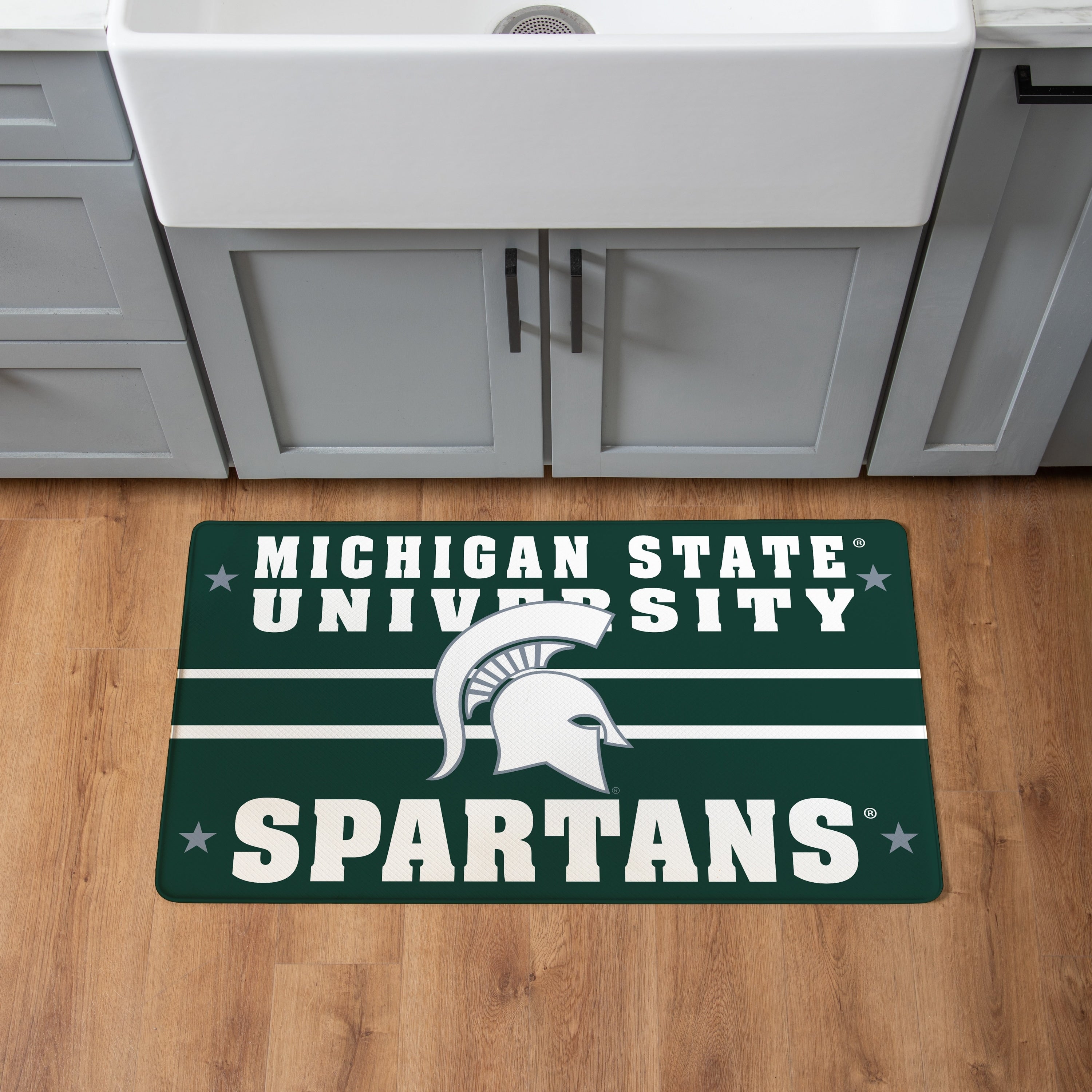 Michigan State University Anti Fatigue Door Mat 30 X 18