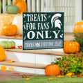 Michigan State University Yard Sign Halloween Treats For Fans