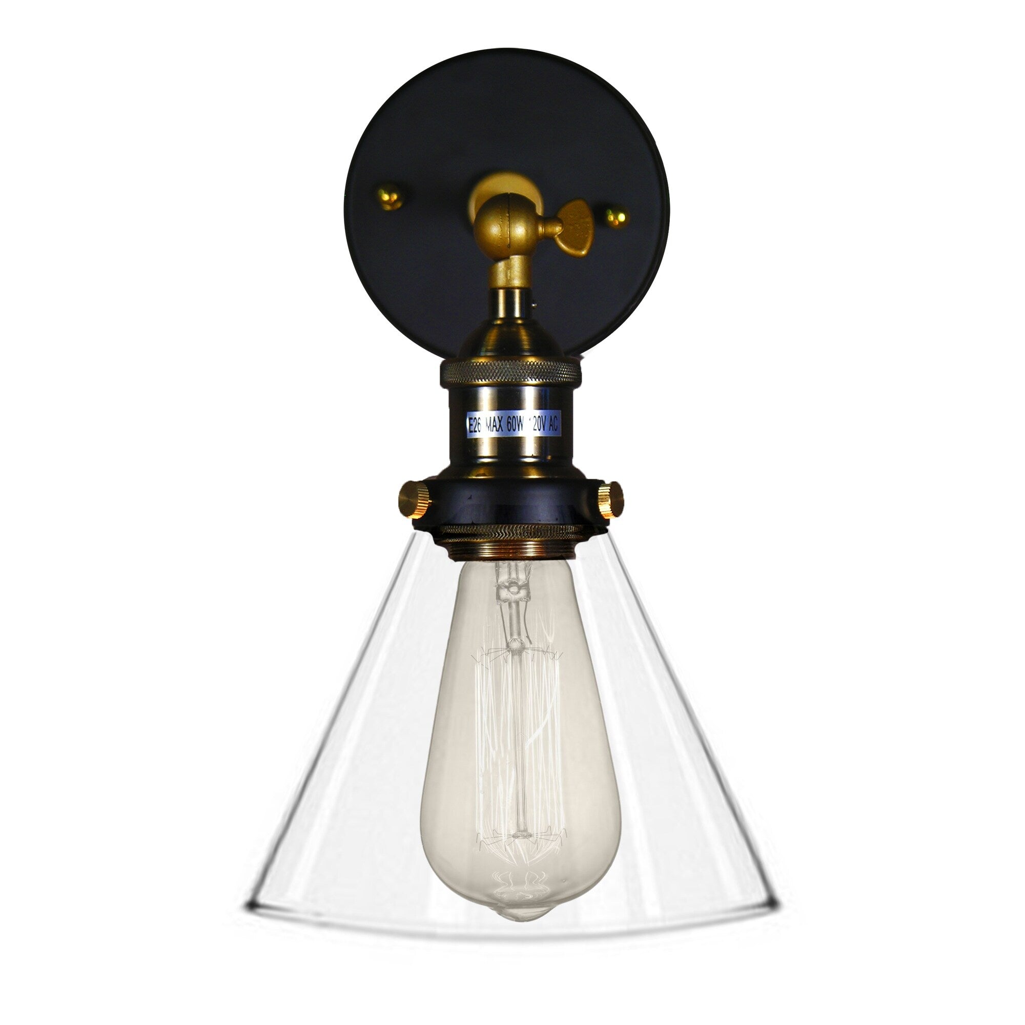 Michonne Glass Antique Edison Light