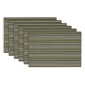 Micro Stripe Placemats Set Of 6