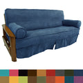 Blazing Needles Microsuede 3 Piece Futon Slip Cover Set 54 X 75