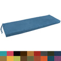Blazing Needles 60 Inch Microsuede Indoor Bench Cushion 60 X 19