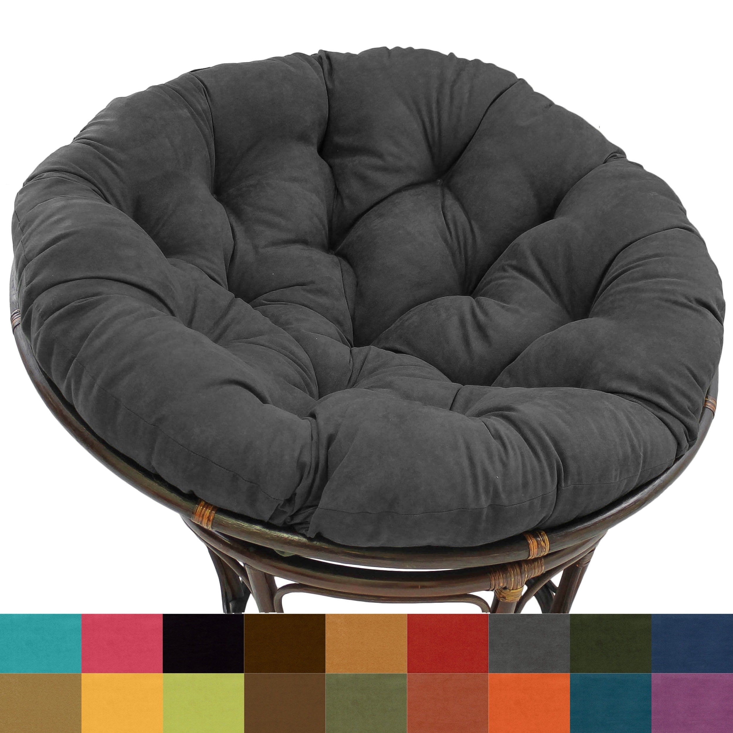 Blazing Needles 52 Inch Microsuede Papasan Cushion